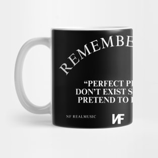 NF Remember This Lyrics Quote Mug